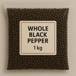 Whole black pepper 1 kg