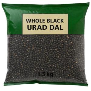 Whole Black Urd dal 1.5 Kg