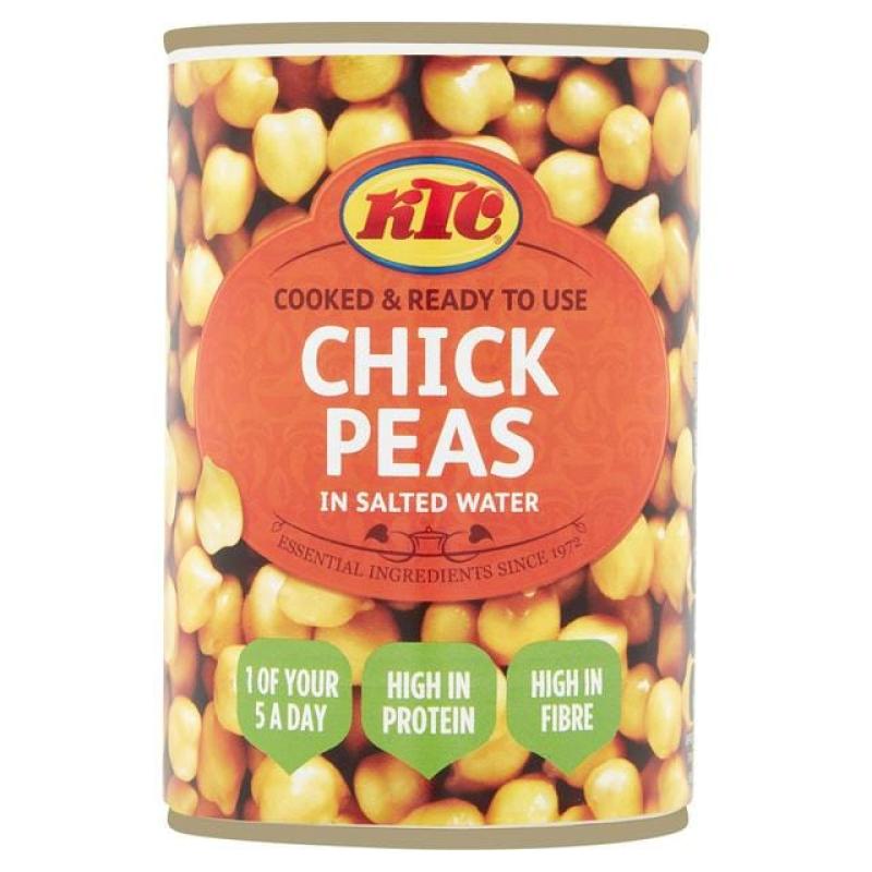 KTC Chickpeas tin  400 Gm ( Pack Of 12)