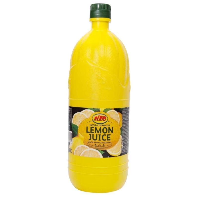 KTC Lemon Juice - 1 Lt. (Pack of 6)
