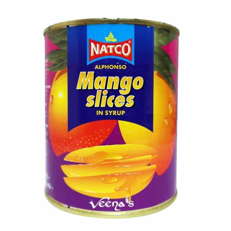 Natco Alphanso Mango slices 450 gm  (Pack of 12)