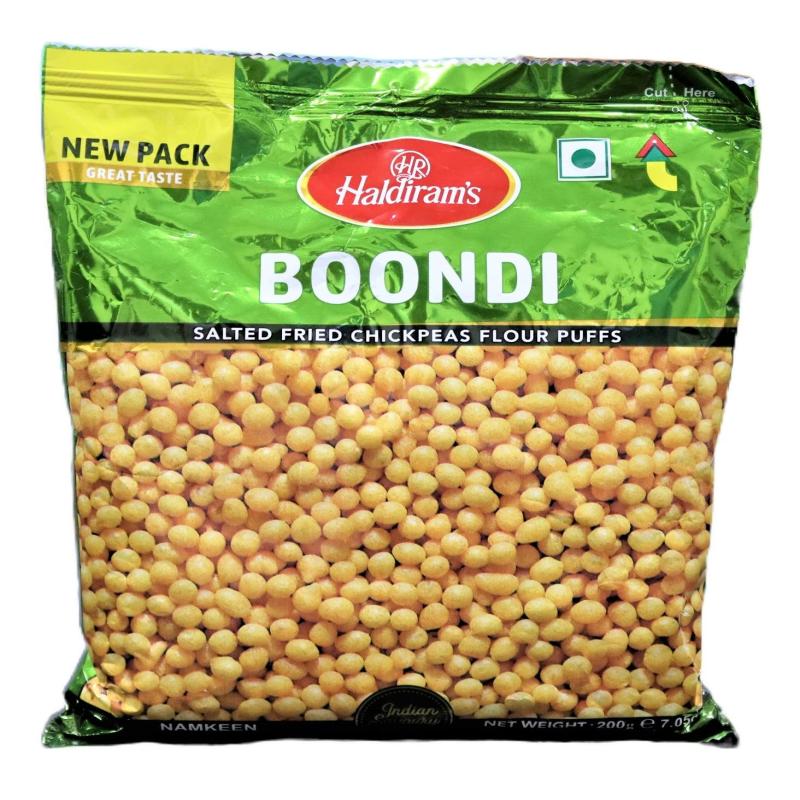 Haldiram Salted Boondi 200 Gm (pack of 10)