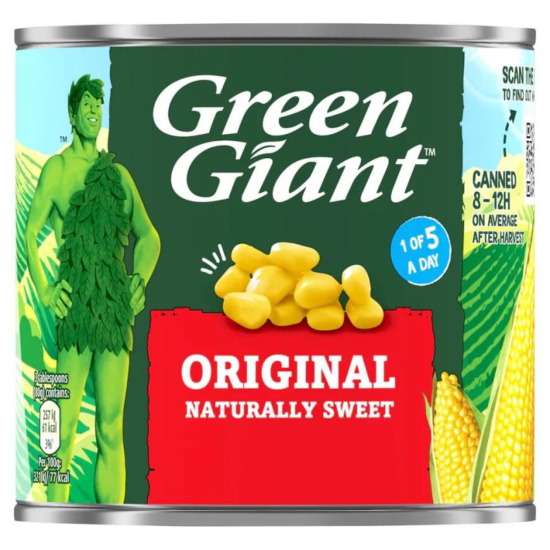 Green Giant Original Sweet corn 340 Gm (Pack of 12)