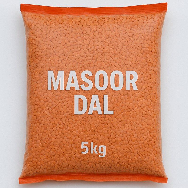 Masoor Dal - 5 Kg