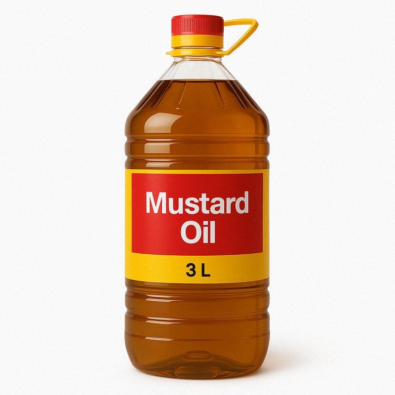 Mustard Oil - 3 lt. bottle