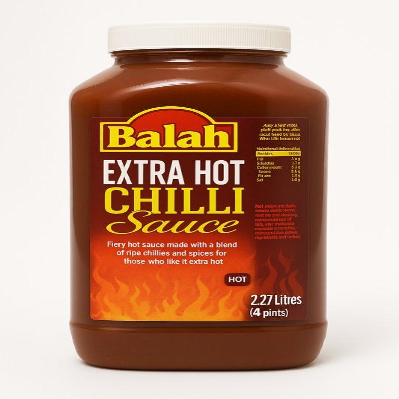 Balah Extra Sauce hot chilli sacuce 2.2 Lt.