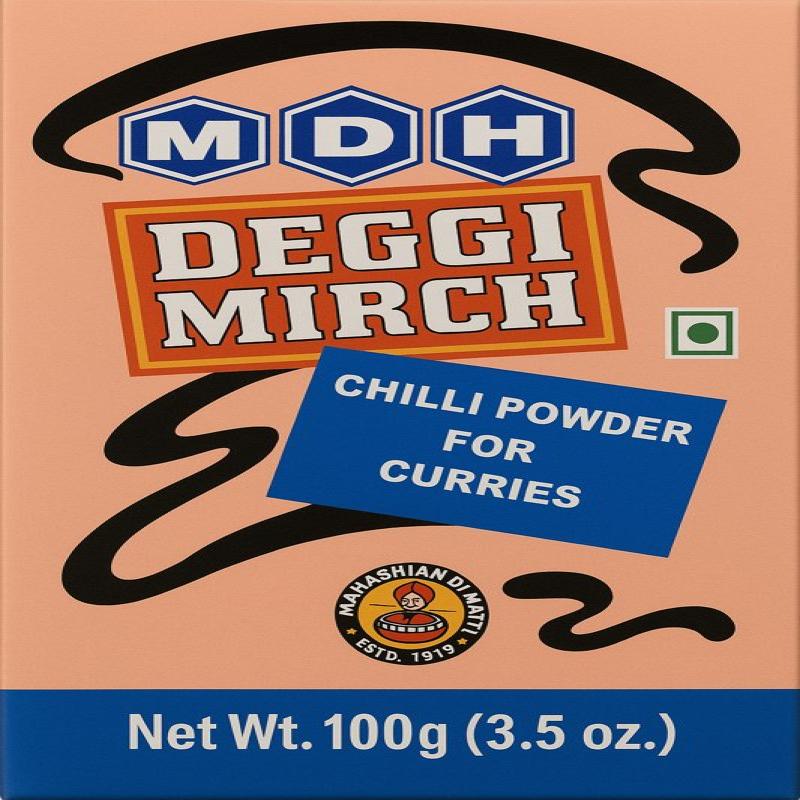 MDH Deggi Mirchi - 100 Gm (Pack of 10)