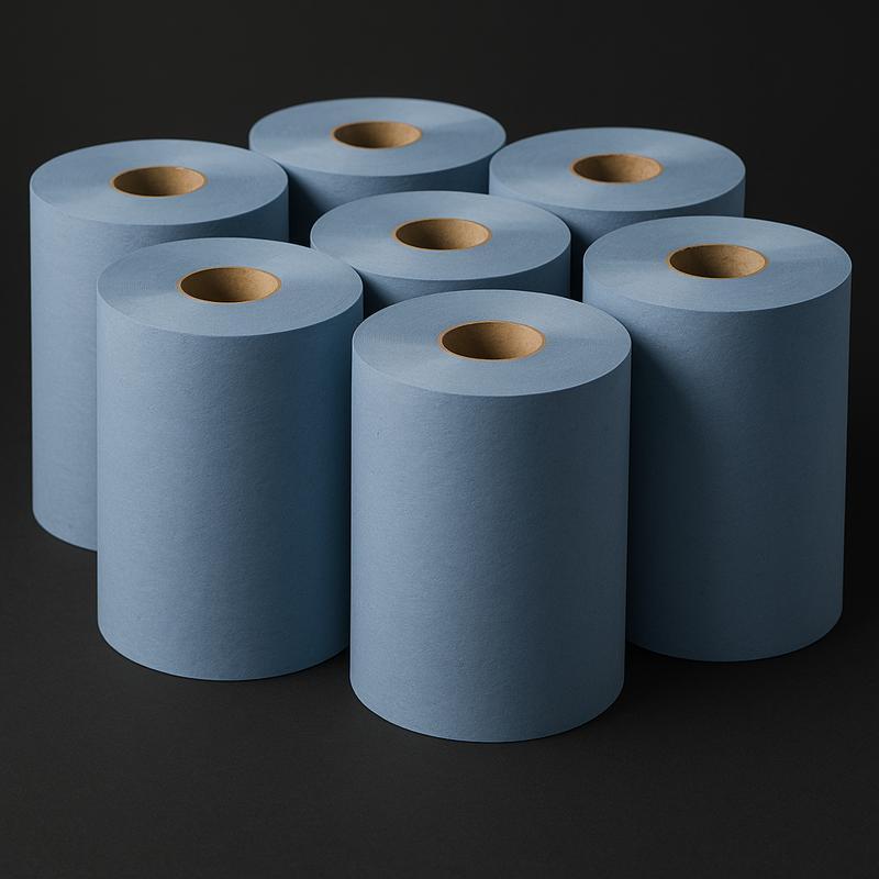 Blue Tissue Rolls - Pack of 6