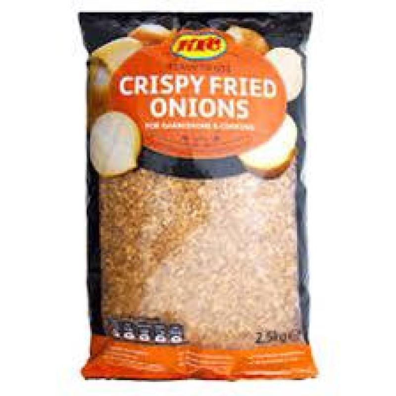 KTC Crispy Fried Onion 2.5 Kg (pack of 4)