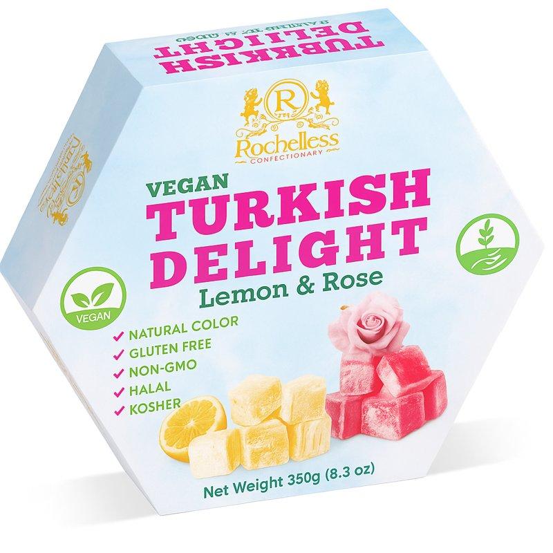 Vanilla Turkish Delight (Lemon & Rose) 150 Gm - Pack of 8