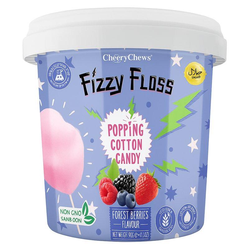popping cotton candy forest berries 60 Gm - pack of 18